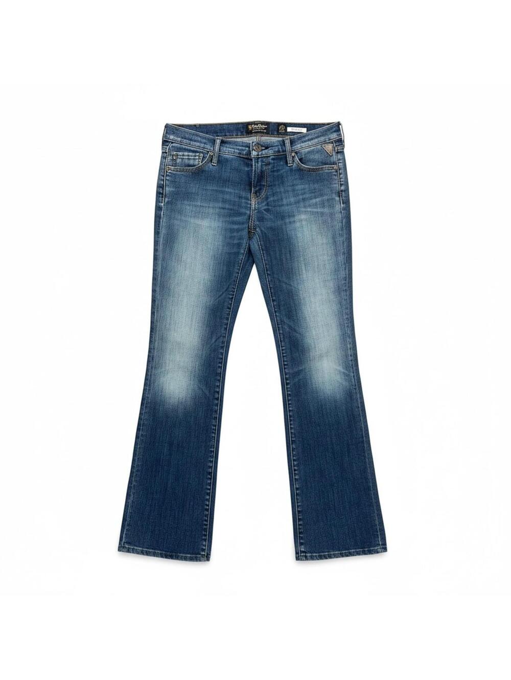 Replay Radelli Bootcut Flare Jeans Y2K Low Rise Faded Denim 29